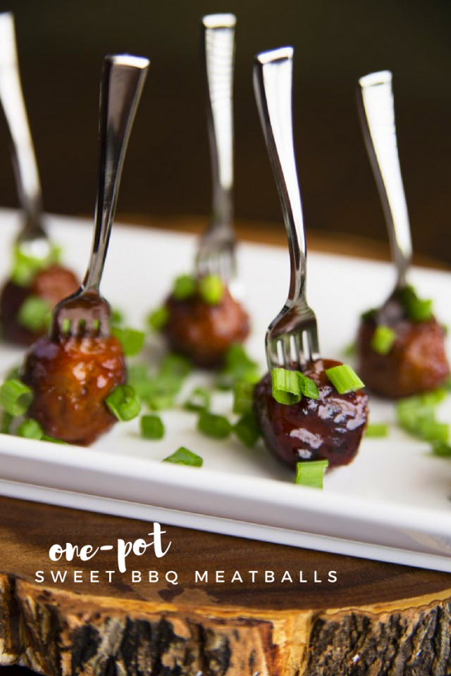 One-Pot Sweet Barbecue Meatballs