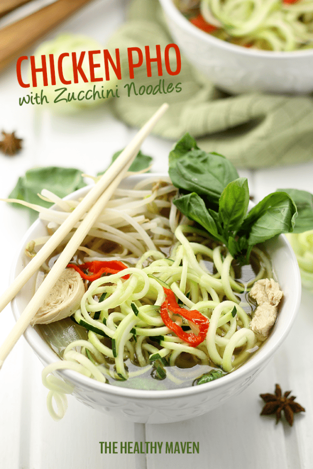 Chicken Pho Zoodles