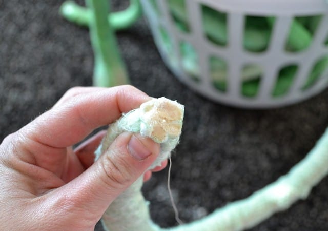 DIY Ombre Cotton Piping Rug