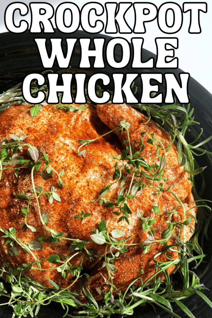 CrockPot Whole Chicken Recipe
