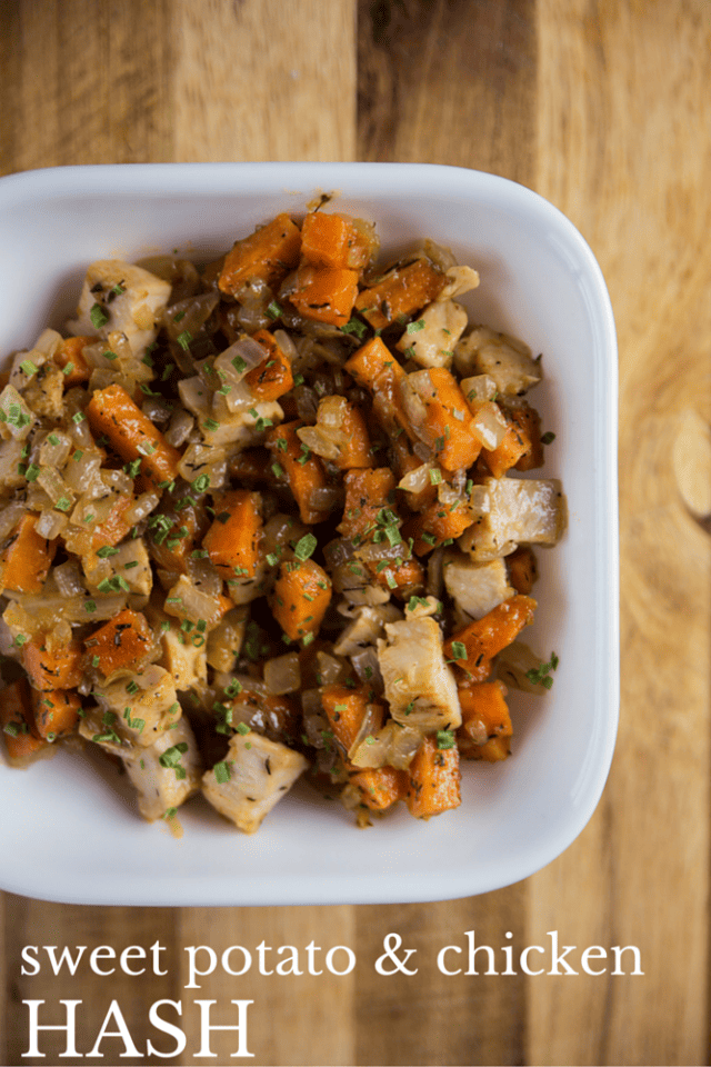 Sweet Potato Chicken Hash Recipe