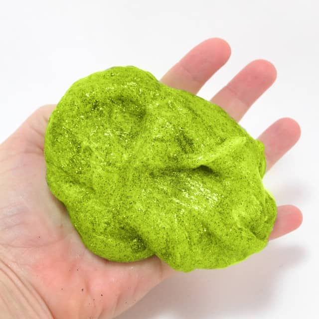 How to Make: Homemade DIY Glitter Glue Slime