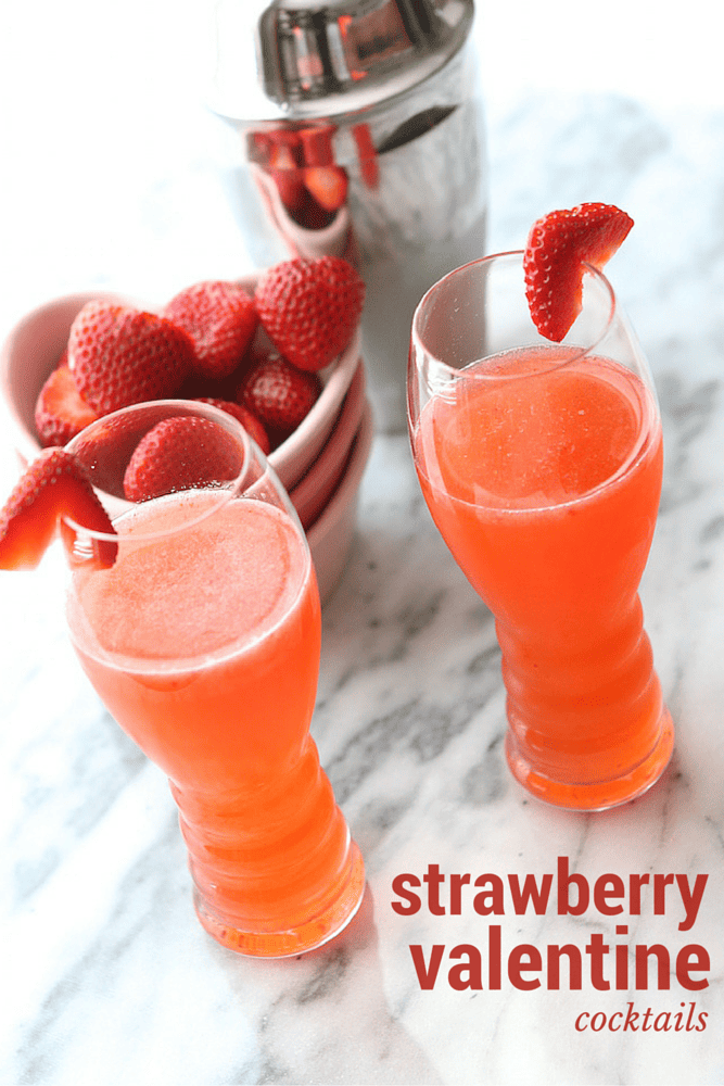 Strawberry Valentine Cocktail Recipe