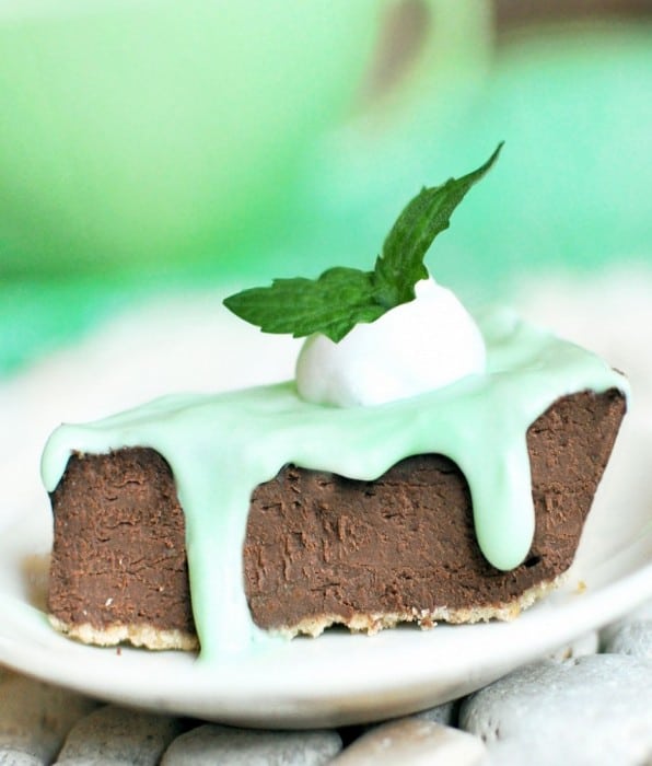 Mint Chocolate Fudge Pie