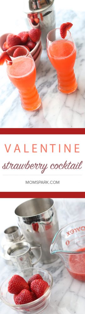 Strawberry Valentine Cocktail Recipe