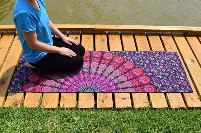 DIY Mandala Yoga Mat