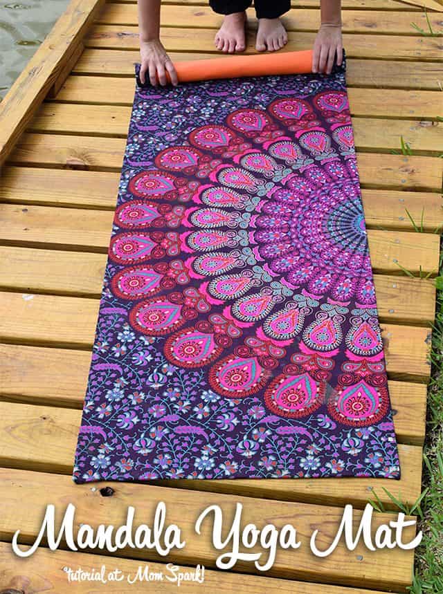 DIY Mandala Yoga Mat