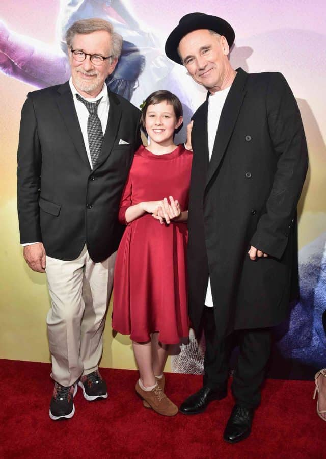 Steven Spielberg, Mark Rylance, Ruby Barnhill on The BFG Red Carpet