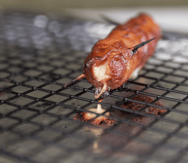 Bacon Wrapped Cheese Hot Dogs ⋆ Real Housemoms