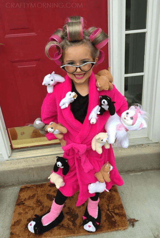 Crazy Cat Lady Kid's Costume