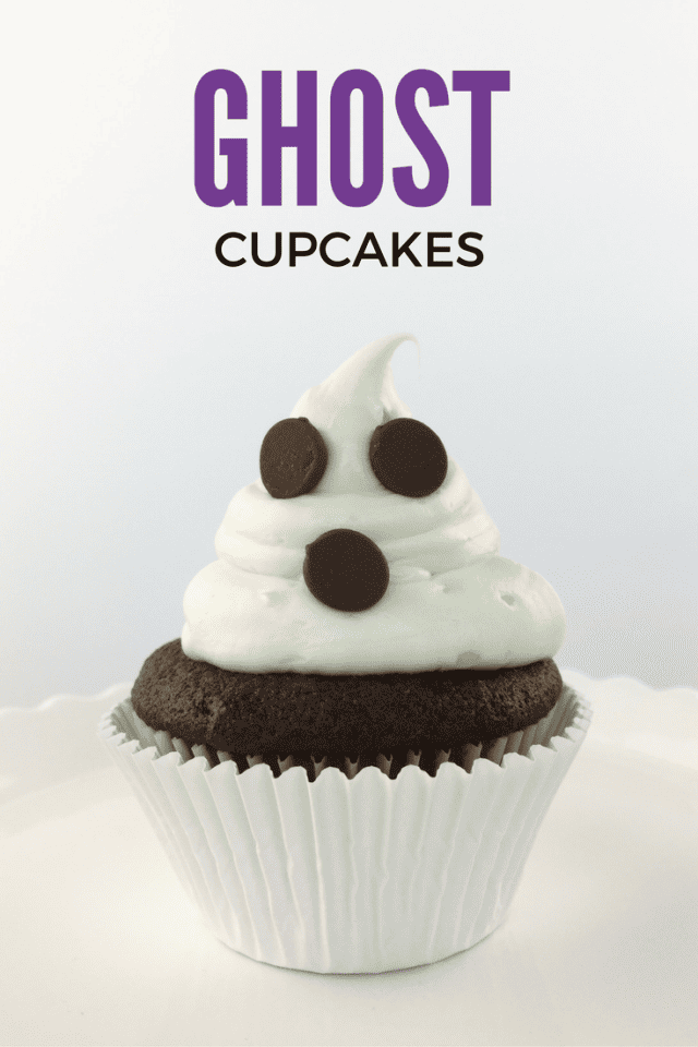 Not-So-Scary Halloween Ghost Cupcake Recipe