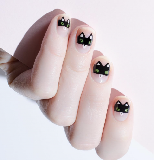 Black Cat Robbers Nails