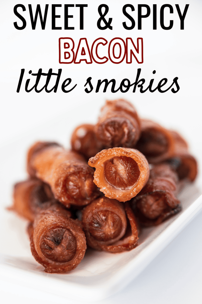 Sweet & Spicy Bacon-Wrapped Little Smokies Appetizer Recipe