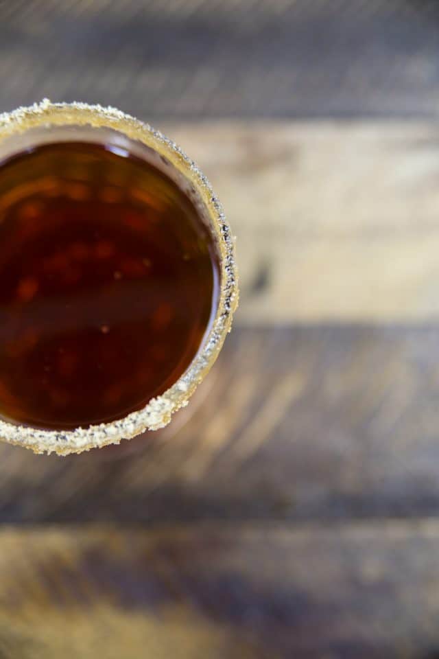 Autumn Brandy Apple Tea Drink Recipe