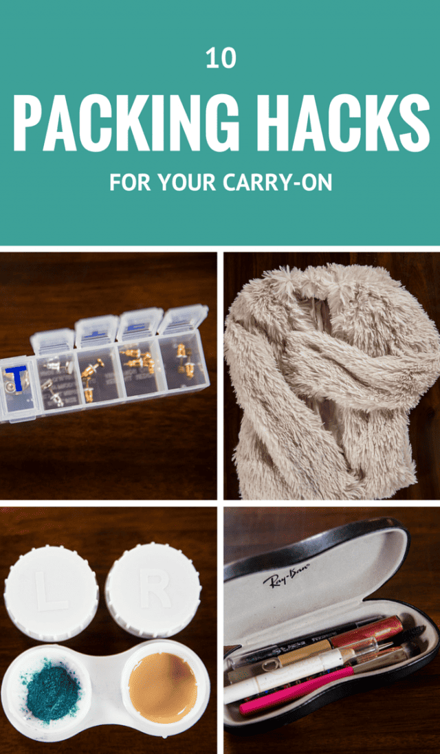 10 genius hacks for packing your carry-on
