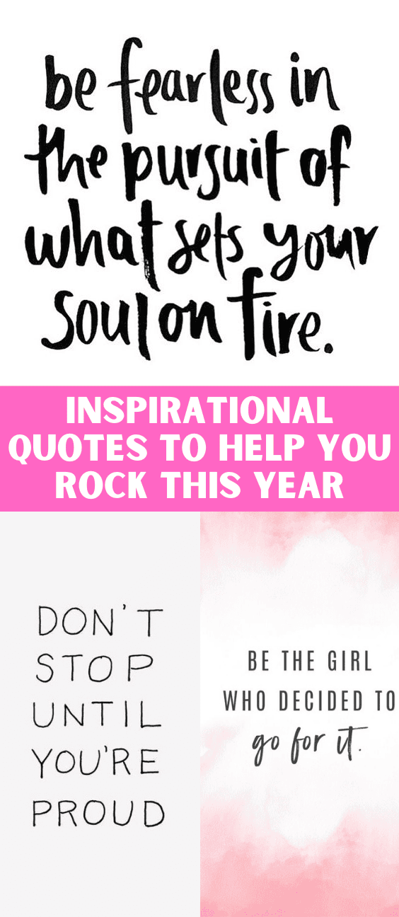 17 Inspirational Quotes to Help You Rock This Year