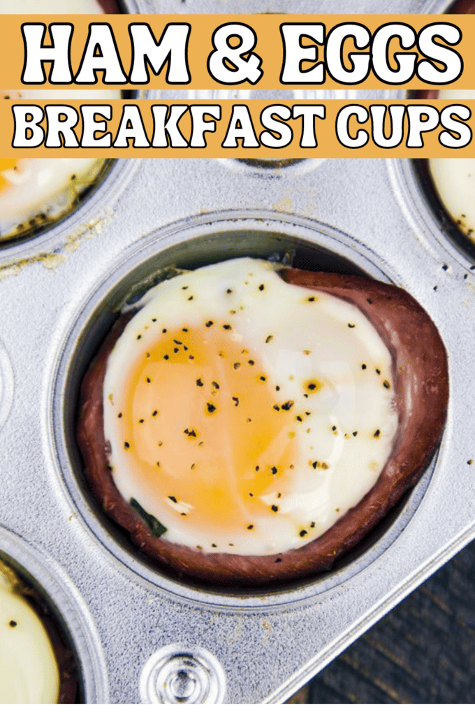 Breakfast Ham, Egg and Cheese Cups Recipe