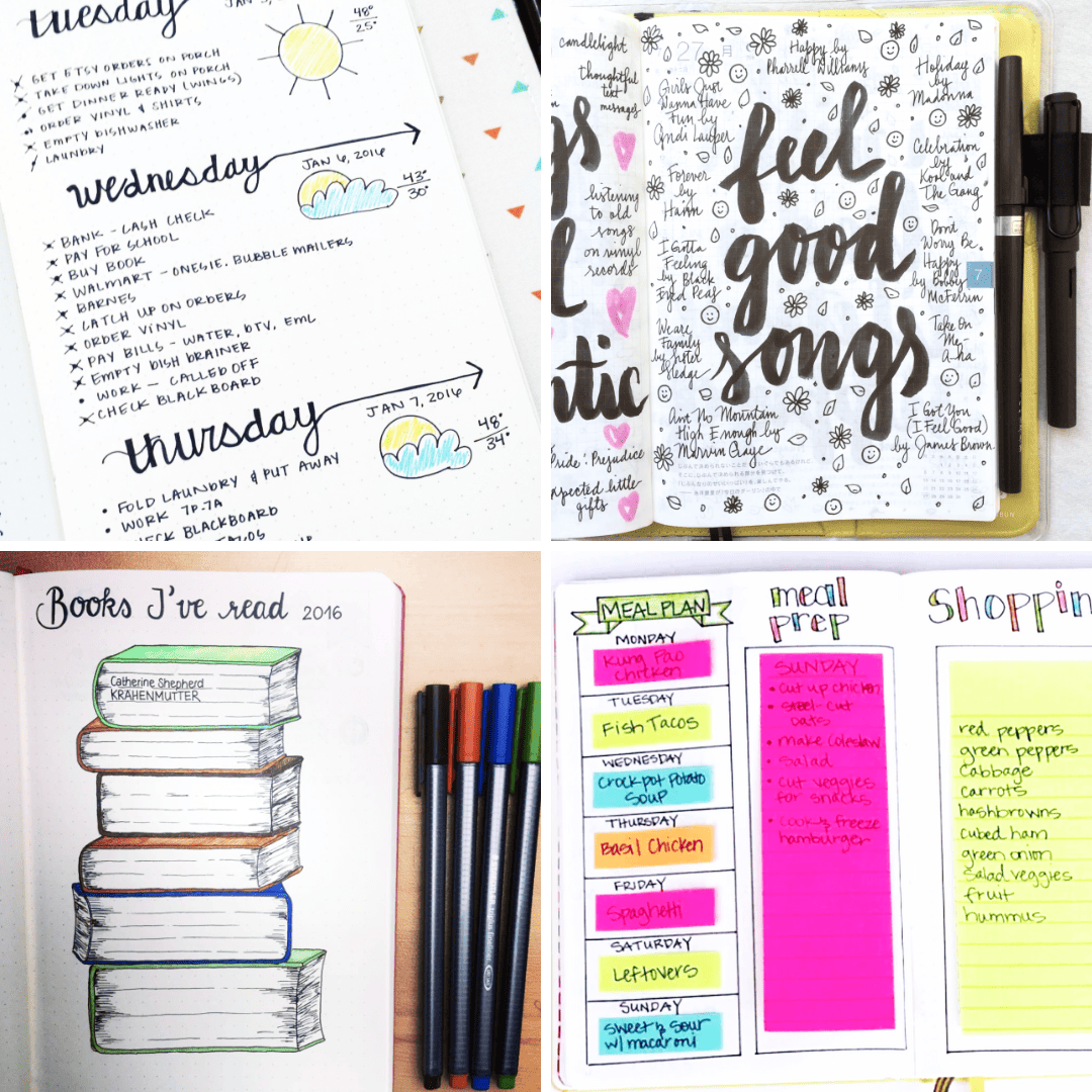 Bullet Journal Monthly Planning and Overview - BuJoing