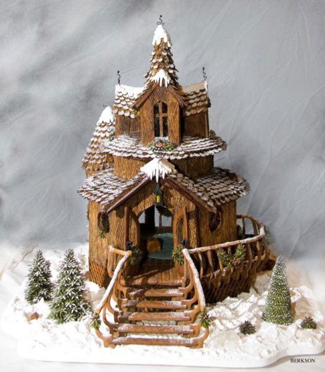Woodland Gingerbread House