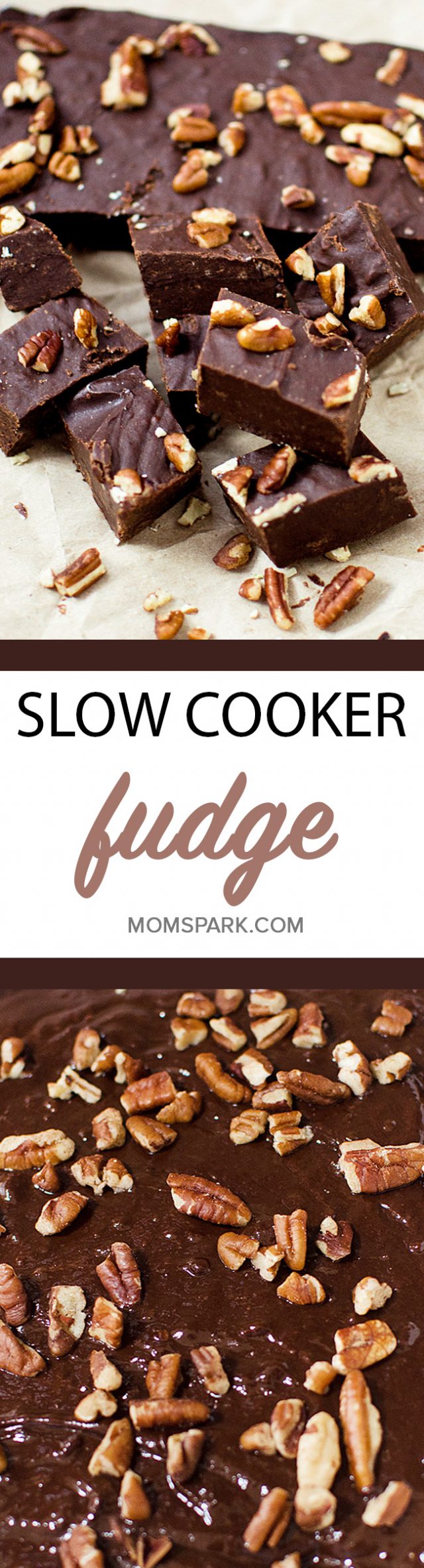 Slow Cooker Crockpot Chocolate Fudge Recipe