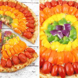 Rainbow Veggie Pizza Recipe