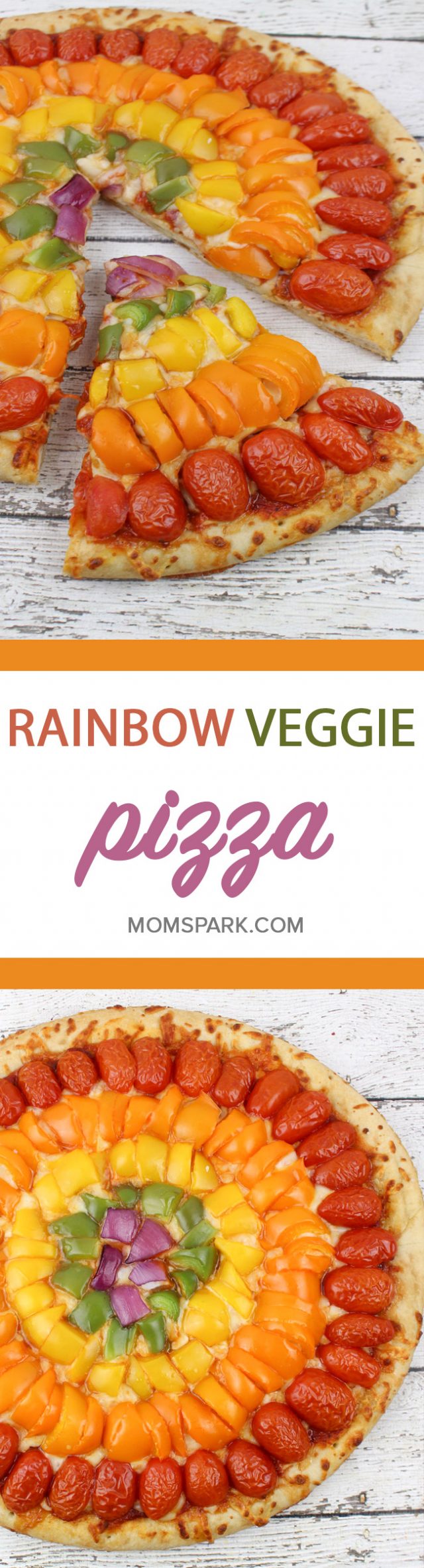 Rainbow Veggie Pizza Recipe