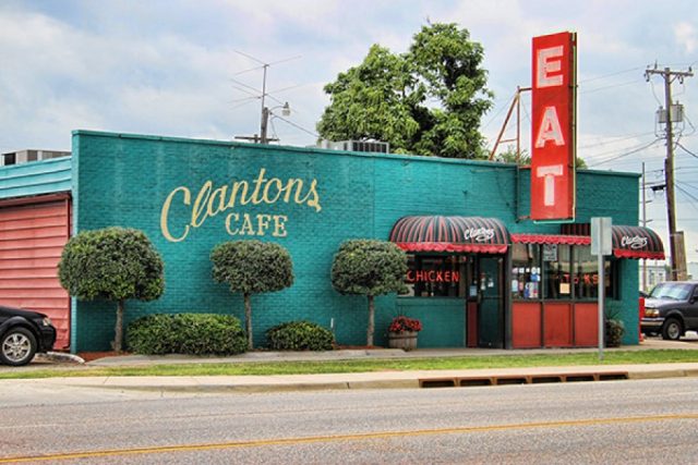 When you stop in at Clanton's Cafe, make sure you have the chicken fried steak, it is the highest complemented dish on Yelp. Don't forget to throw in the hand battered onion rings. If you leave without trying one of the pies, you will be sorry. They are delicious!