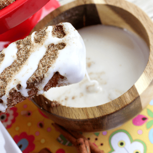 Angel Food Cake Churro Sticks with Tequila Lime Glaze Recipe Mom Spark