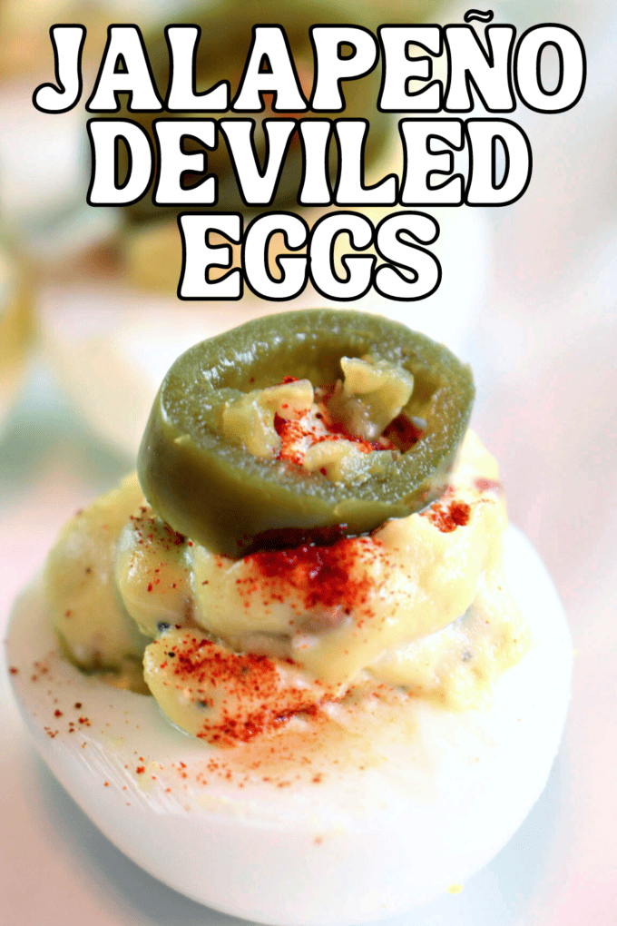 Jalapeño Deviled Eggs