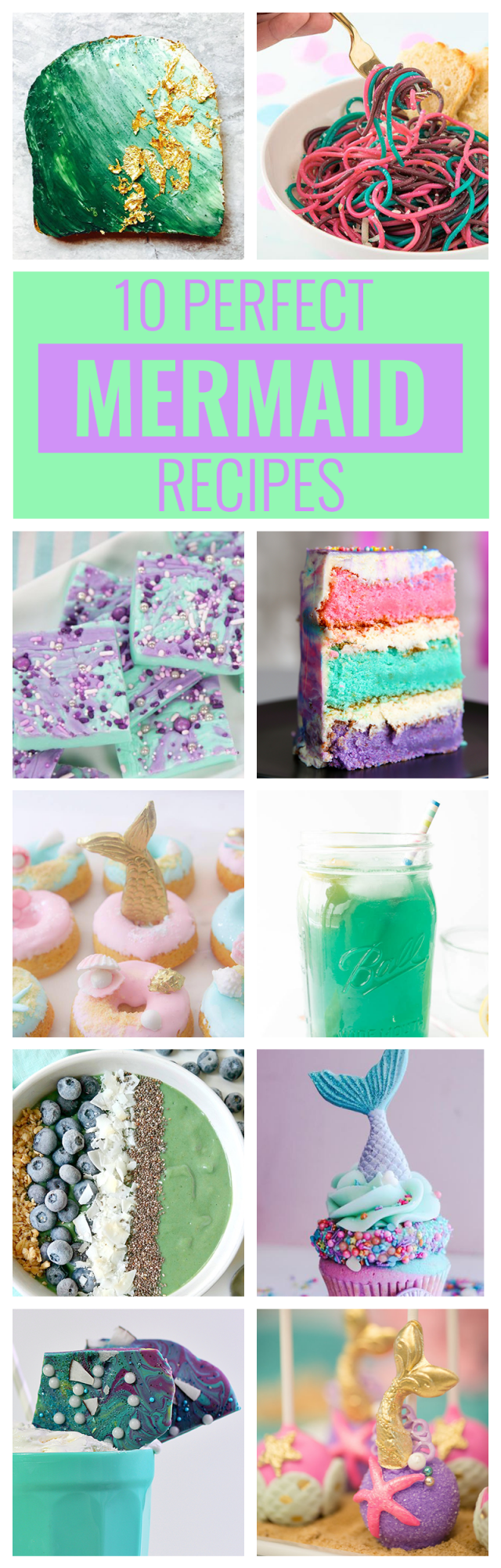 10 Mermaid Recipes for your Next Party