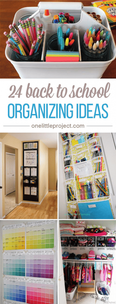 Back to School Organization Tips for Moms