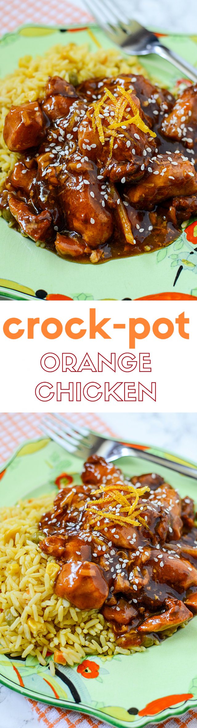 Crock-Pot Slow Cooker Orange Chicken Recipe