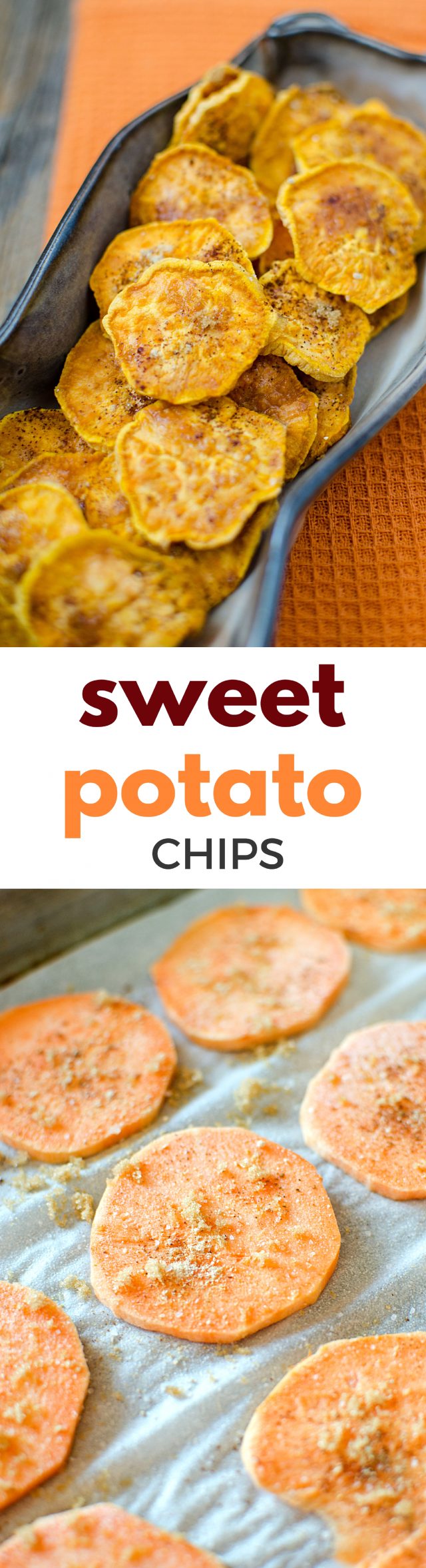 Warm Cinnamon Brown Sugar Sweet Potato Chips Recipe
