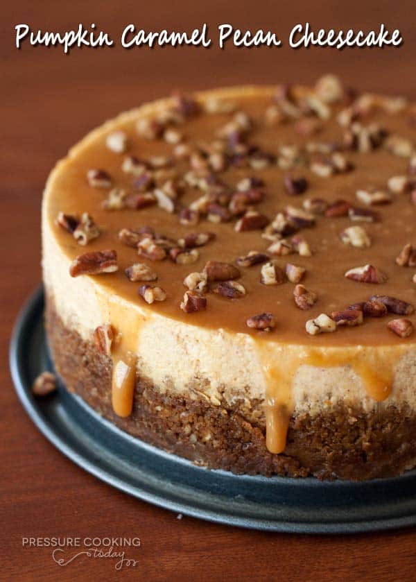 Instant Pot Pumpkin Caramel Pecan Cheesecake Fall is the best time to bust out your instant pot. There are so many fall-inspired instant pot recipes for cozy, crisp autumn days.