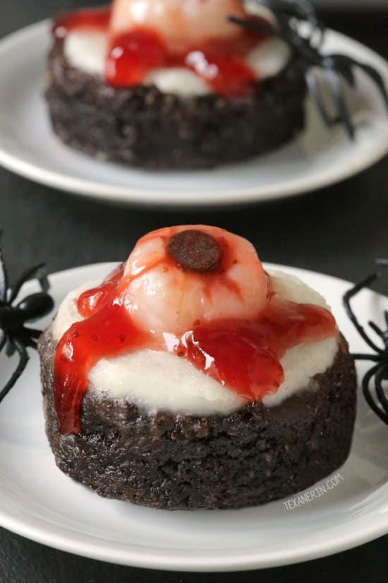 Halloween Bloody Eyeball Brownies Recipe