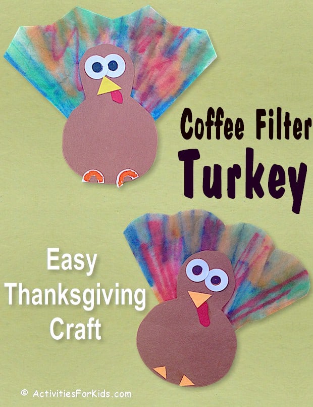 Coffee Filter Turkeys