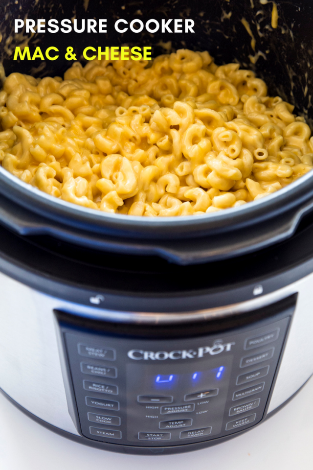 Instant Pot Pressure Mac and Cheese Recipe