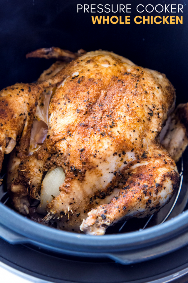 Instant Pot Pressure Cooker Whole Chicken Recipe