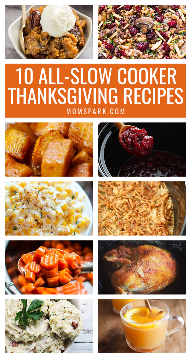 10 Recipes for an All Slow Cooker Thanksgiving
