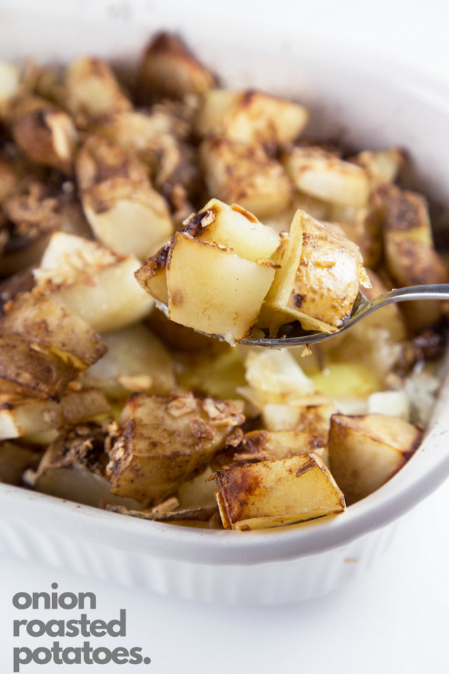 3-Ingredient Onion-Roasted Potatoes Recipe