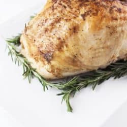 A juicy, flavorful turkey breast made in a pressure cooker in less than an hour. The easiest holiday turkey recipe that you'll find for Thanksgiving and Christmas. Instant Pot or Multi-cooker.
