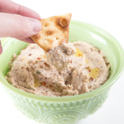 Black-Eyed Peas Hummus Dip Recipe for New Year's Eve