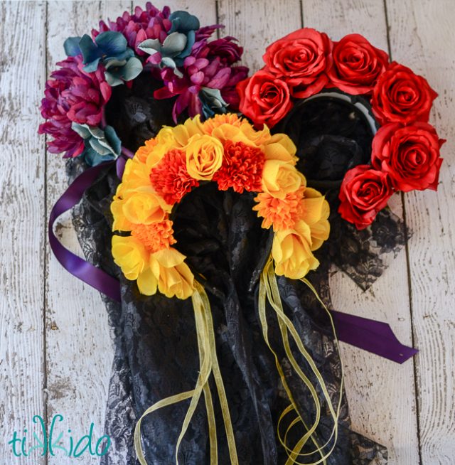 10 Dia De Los Muertos (Day of the Dead) Ideas to Bring Your Party to Life: Flower Headpieces