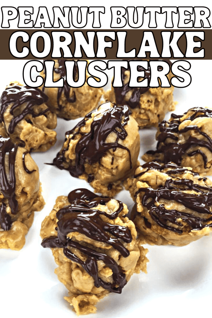 Peanut Butter Cornflake Clusters