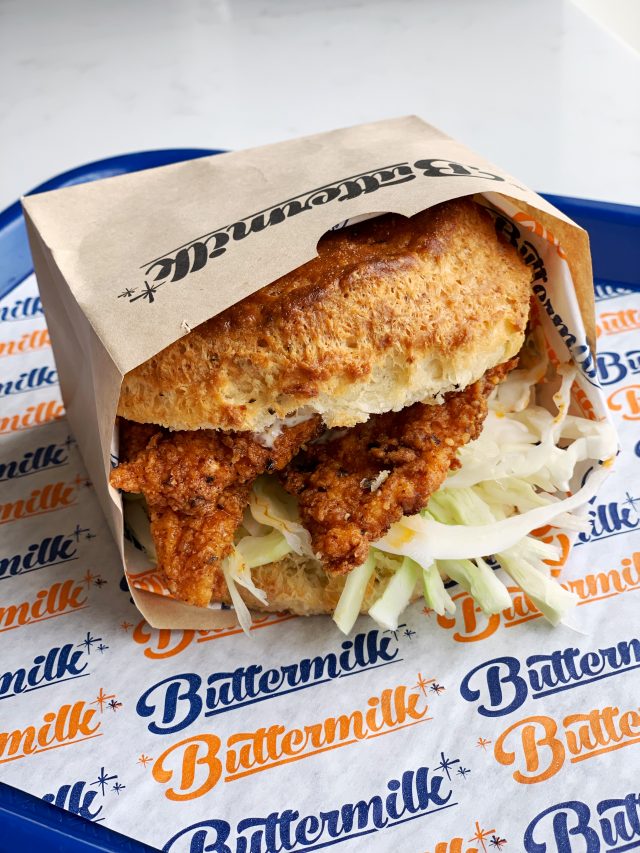 100+ Things to Do in Oklahoma City (OKC) by District: Paseo Arts District Restaurants - Buttermilk - Hot Chicken Biscuit