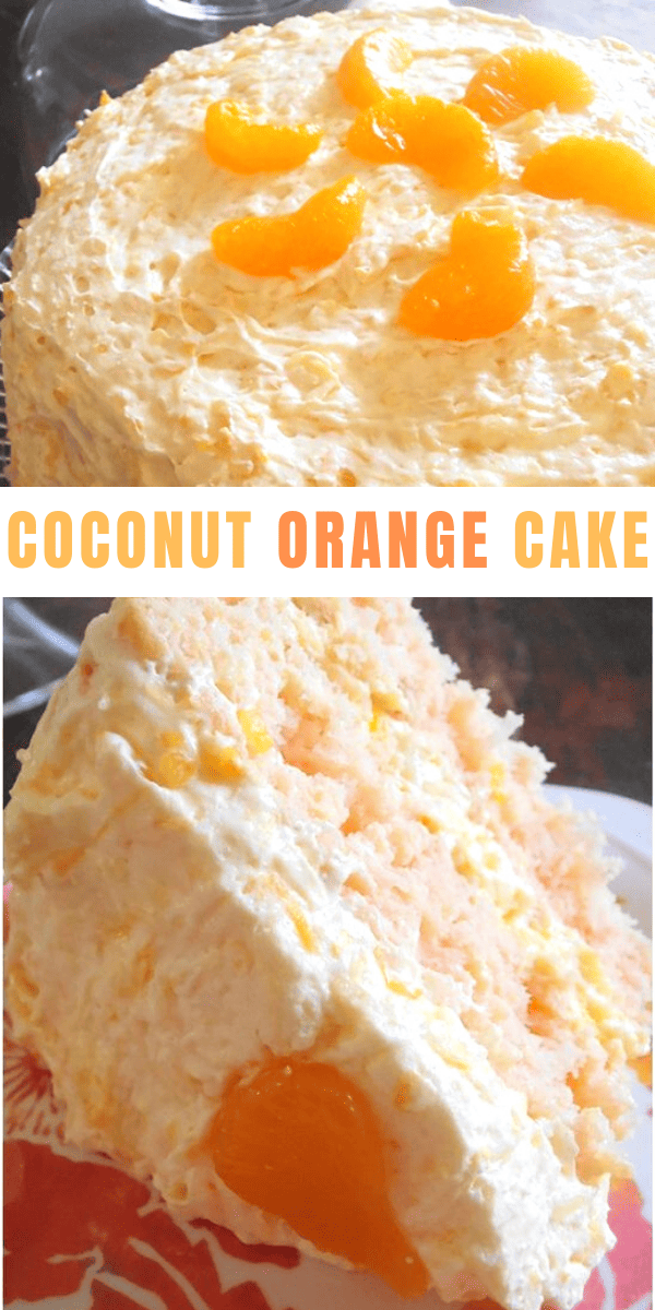 Coconut Orange Dessert for Easter Cake Recipe