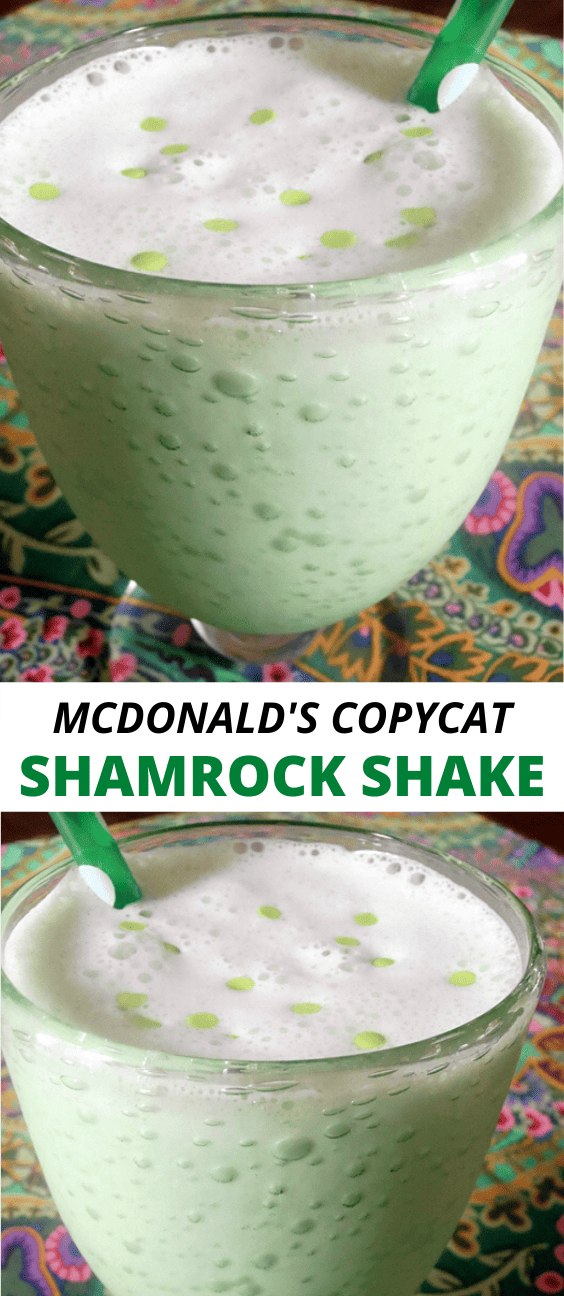 McDonald's Shamrock Shake Copycat Recipe