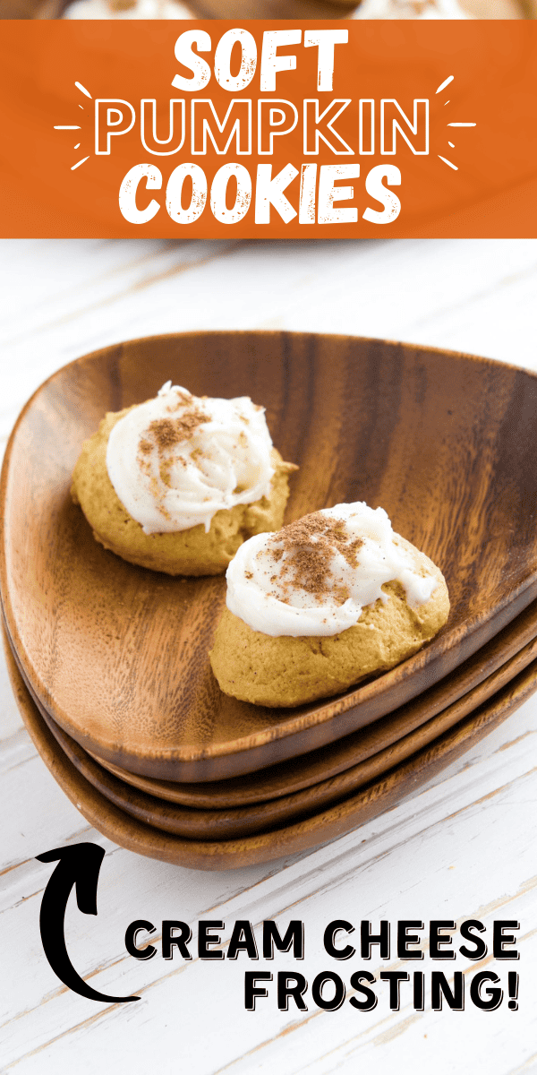 Soft Pumpkin Cookies with Cream Cheese Frosting Recipe