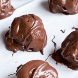 2-Ingredient Peanut Butter Chocolate Truffles Recipe