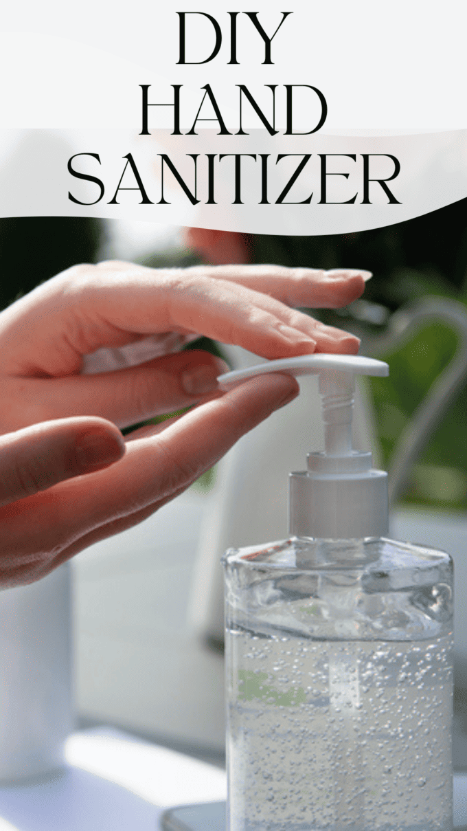How to Make an Easy 2-Ingredient DIY Hand Sanitizer